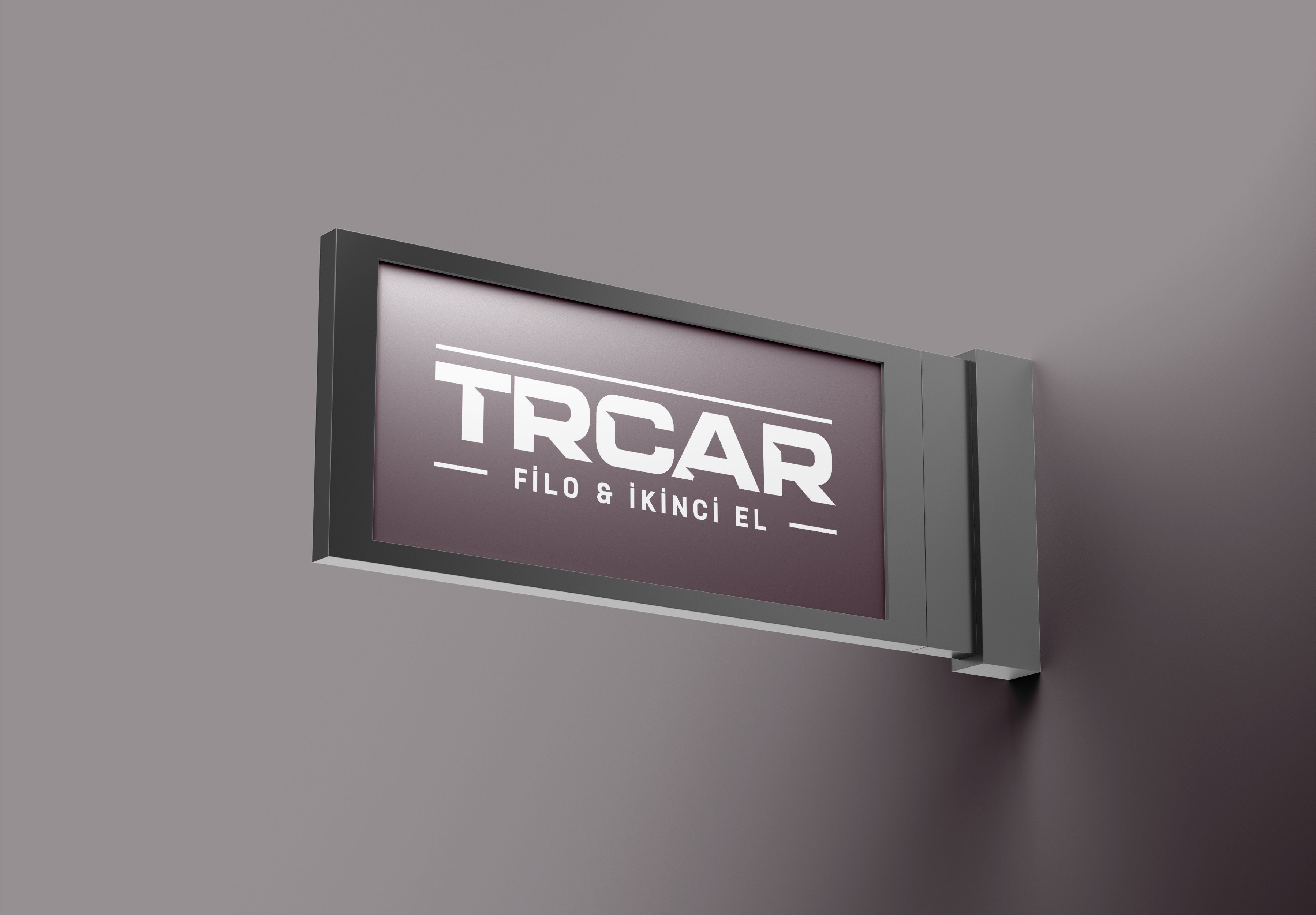 TRCAR marka kimliği için hazırlanan kurumsal uygulama seçkisi